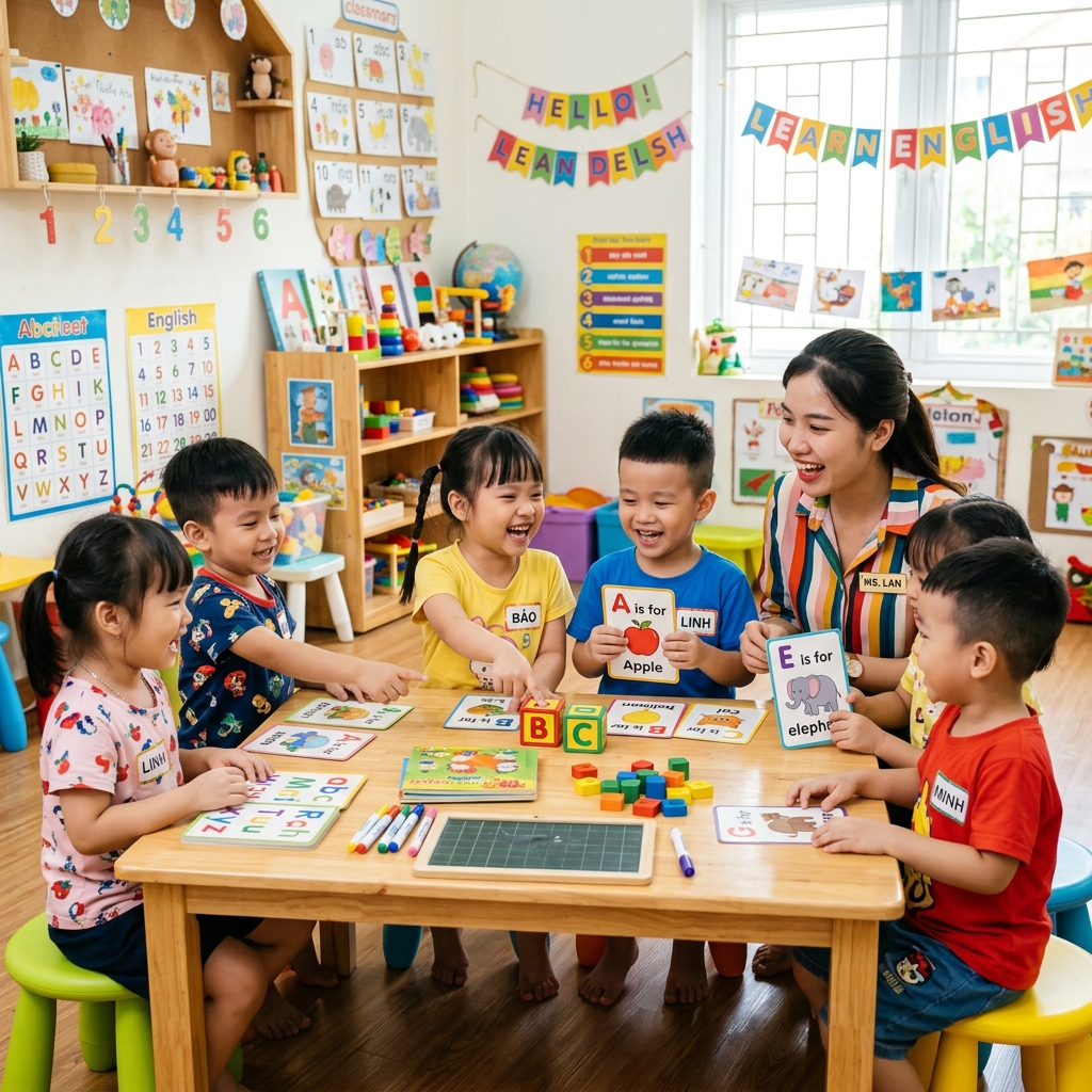 Tiếng Anh Mầm Non